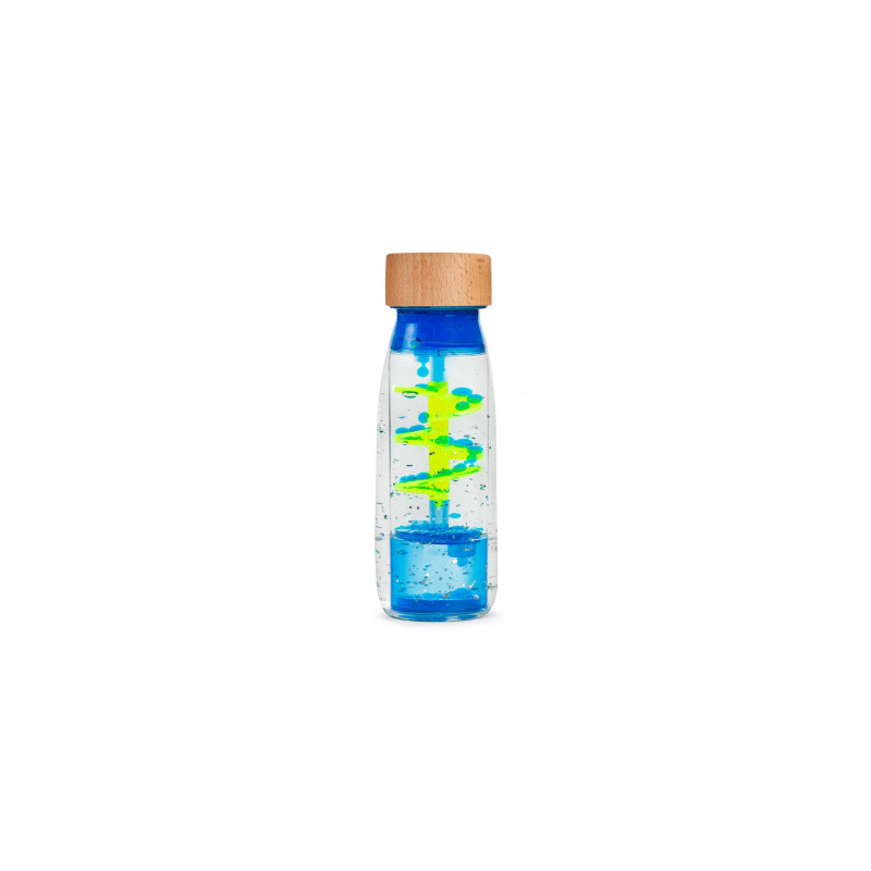 Bouteille sensorielle - spiral rose  - Papouille