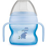 Tasse d'apprentissage bec souple avec anses 150 ml 6mois + - Papouille