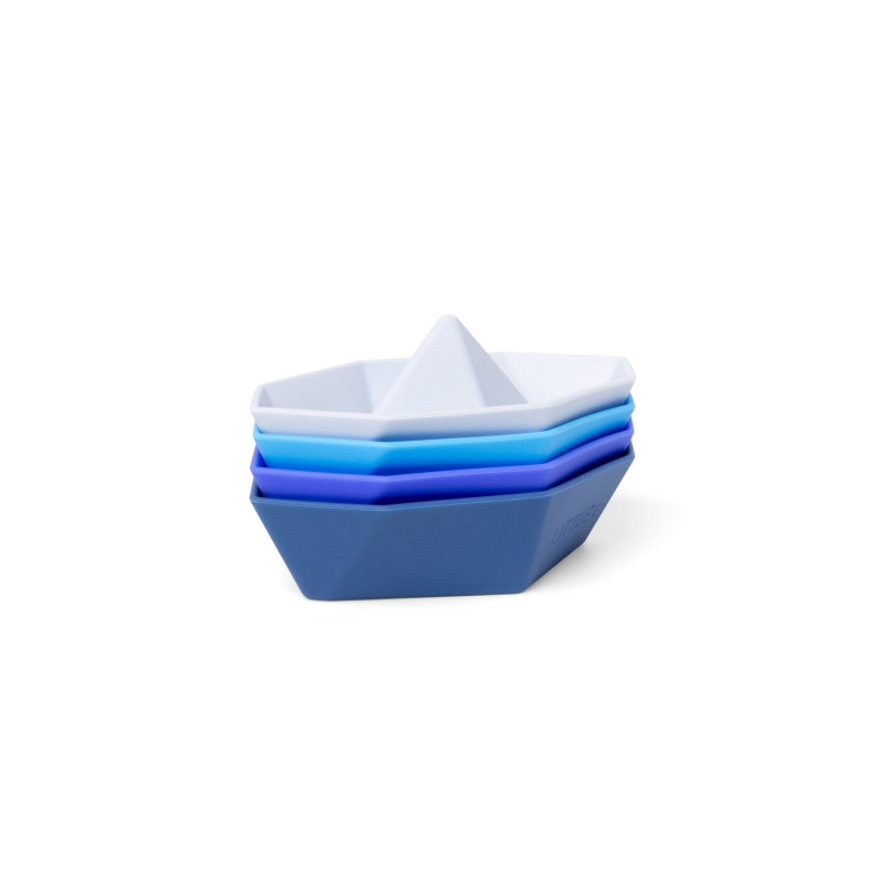Jouets de bain bateaux 4 pièces - Little L - Papouille
