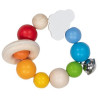 Hochet flexible - arc-en-ciel - Papouille