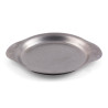 Assiette à poignées rondes - Inox micro-ondable - Papouille