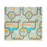 Tapis de jeu pliable XXL - réversible Mundopark - Papouille