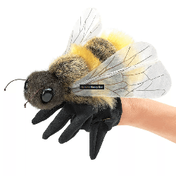Grande marionnette - Abeille à miel - Papouille