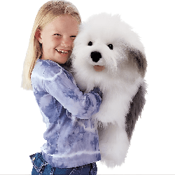 Grande marionnette - Chien de berger - Papouille