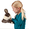 Grande marionnette - Bébé lapin hollandais  - Papouille