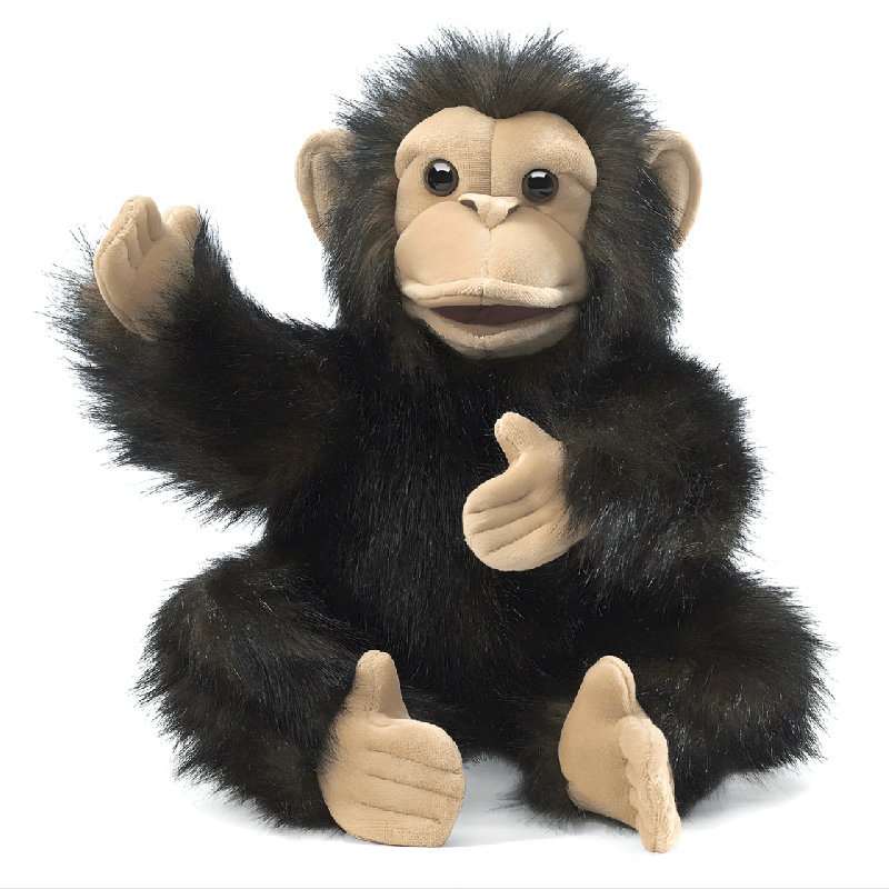 Marionnette - bébé chimpanzé - Papouille
