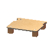 Repose pieds en bois - TC-T2 - Papouille
