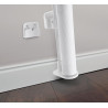 Barrière rétractable jusqu'à 140 cm - Gris  - Papouille