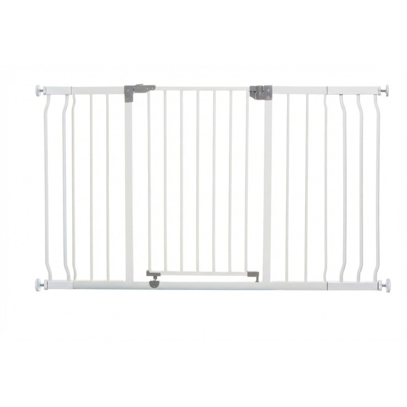 Kit barrière et rallonges de 9 cm et 18 cm - Blanc - Papouille