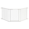 Barrière rétractable 74,5 cm jusqu’à 1,95 m - Blanc - Papouille