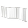 Barrière rétractable 74,5 cm jusqu’à 1,95 m - Blanc - Papouille