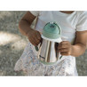 Tasse en inox avec paille 250 ml - Vert sauge - Papouille