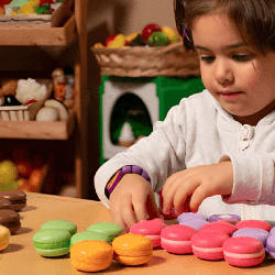 Jeu éducatif - macarons - Papouille