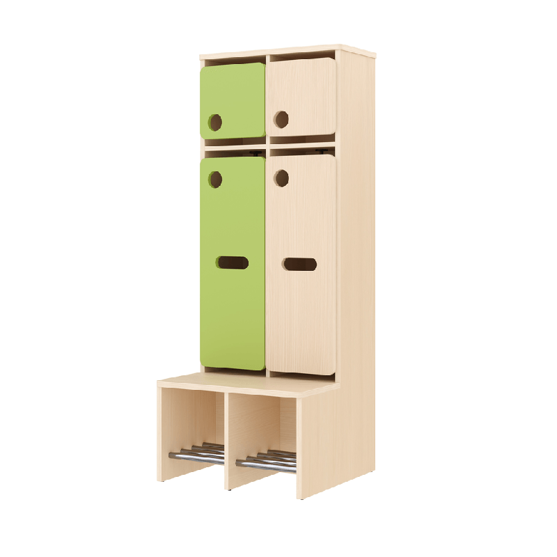  Garde-robe 2 places avec assise - T1 - Papouille