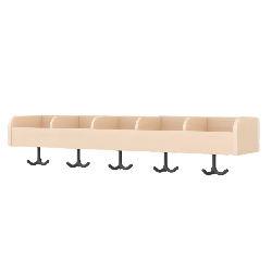 Portemanteau - 5 casiers  - Papouille