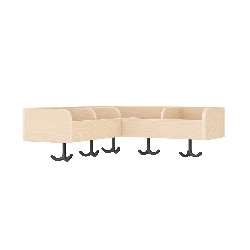 Porte-manteau - 5 casiers - Papouille
