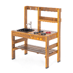 Cuisine de jeux en bois - extérieur - Papouille