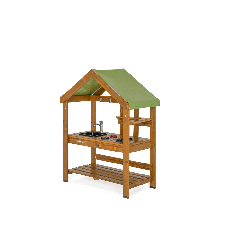 Cuisine de jeux avec toit - extérieur - Papouille