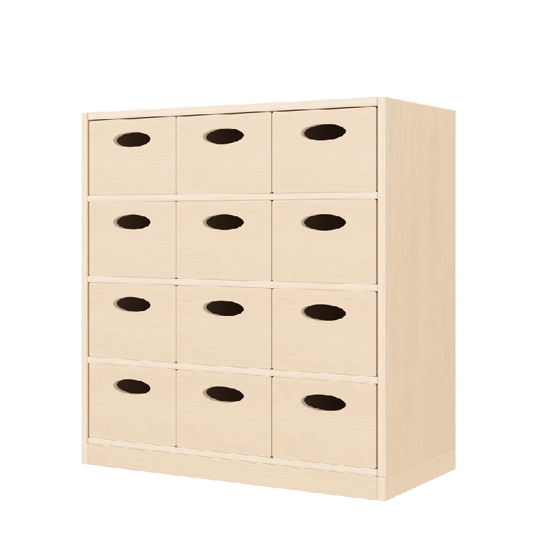 Meuble de rangement 12 bacs - MELU - Papouille