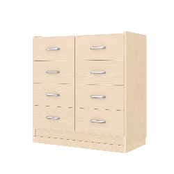 Meuble de rangement 8 tiroirs - Nino - Papouille