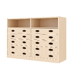 Meuble de rangement 20 casiers - Tilo - Papouille