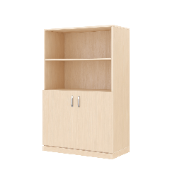 Armoire de rangement 2 placards - Kiko - Papouille