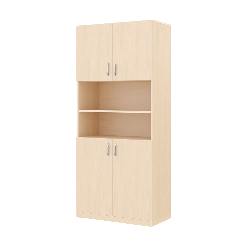 Armoire de rangement 4 portes - Noé - Papouille