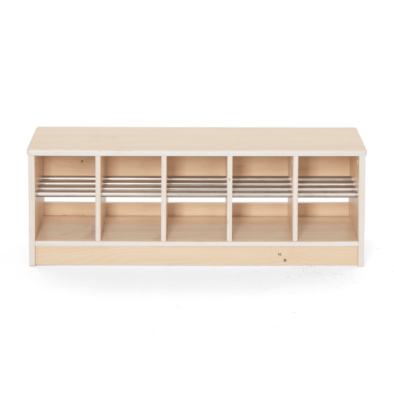 Banc vestiaire 8 casiers 99x33x35cm - Pomi - Papouille