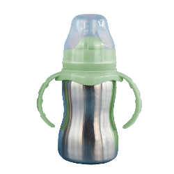 Tasse d'apprentissage 18 cl - Vert  - Papouille