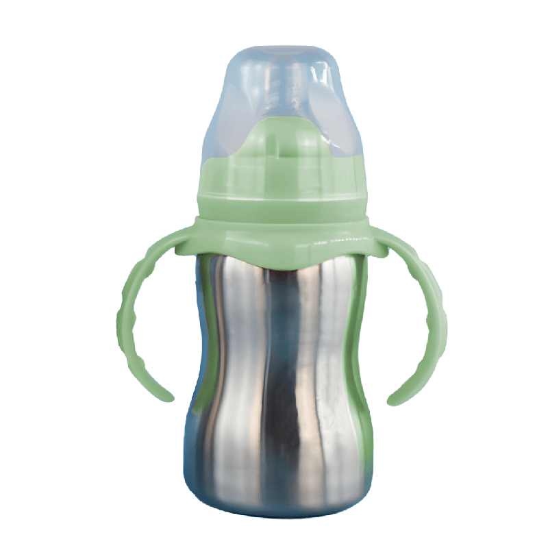Tasse d'apprentissage 18 cl - Vert  - Papouille