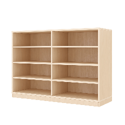 Meuble de rangement 8 cases 79 x 120 cm - Timéo - Papouille