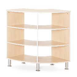 Meuble de rangement arrondi 6 cases - Lou - Papouille
