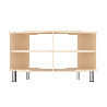 Meuble de rangement arrondi 4 cases - Blum - Papouille