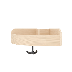 Portemanteau d'angle - 1 place - Papouille