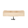 Portemanteau d'angle - 1 place - Papouille