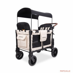 Poussette luxe pro - 4 places - 6 mois + - Papouille
