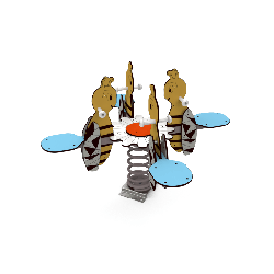 Jeux à ressorts - 4 places - Papouille