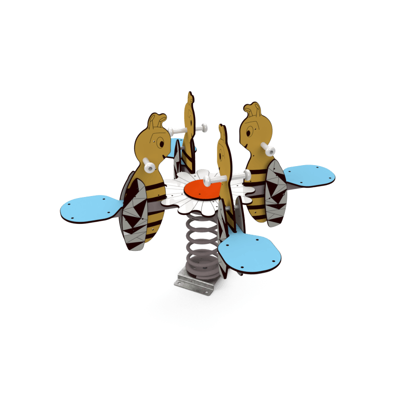 Jeux à ressorts - 4 places - Papouille