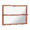 Miroir avec barre de maintien   - Papouille