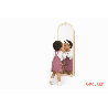 Miroir mural en arche - Papouille
