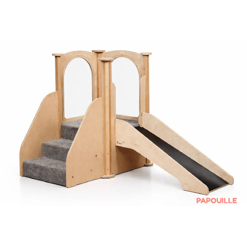 Aire de jeux avec toboggan - Papouille