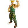 Figurine Street Fighter - Guile - Papouille