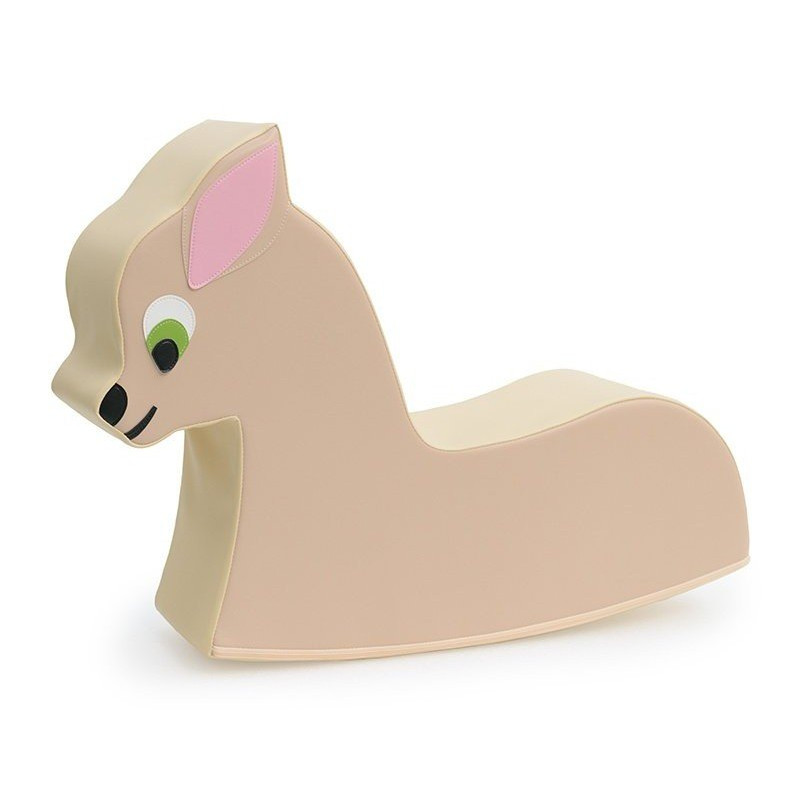Cerf à bascule en mousse - Papouille