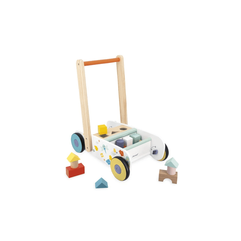 Chariot de marche multi-activités - Janod - Papouille