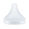 2 tétines NUK en silicone taille S - 0m+ - Papouille