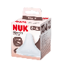 2 tétines NUK en silicone taille S - 0m+ - Papouille