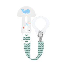 Attache sucette 0+ - vert - Papouille