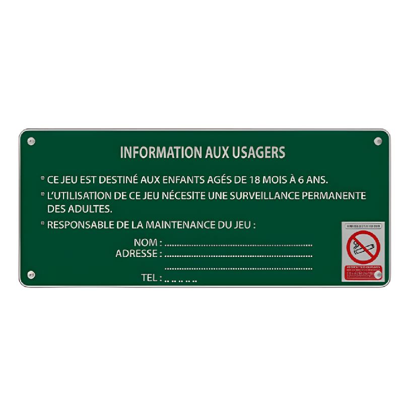 Panneau d'information - Papouille