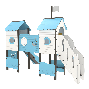 Structure de jeux Mer Thalassa - Fixations courtes - Papouille