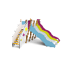 Structure de jeux évolutif 3 toboggans H 114 cm - Tobo'Gliss - Papouille